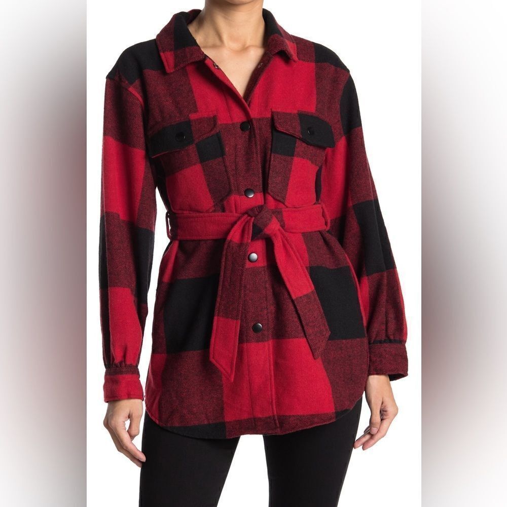 NWT Laundry by Shelli Seagal plaid shacket . XS